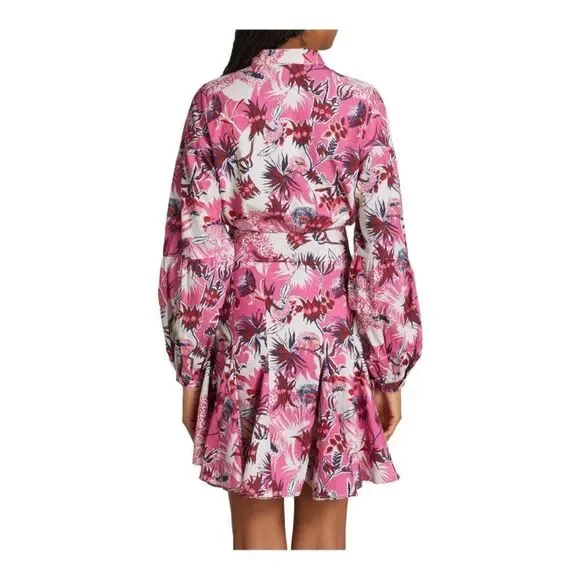 Chufy Ushi Floral Mini Dress Size Small NWT - Picture 5 of 9